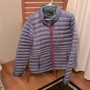 Marmot puffy coat/jacket, blue, XL